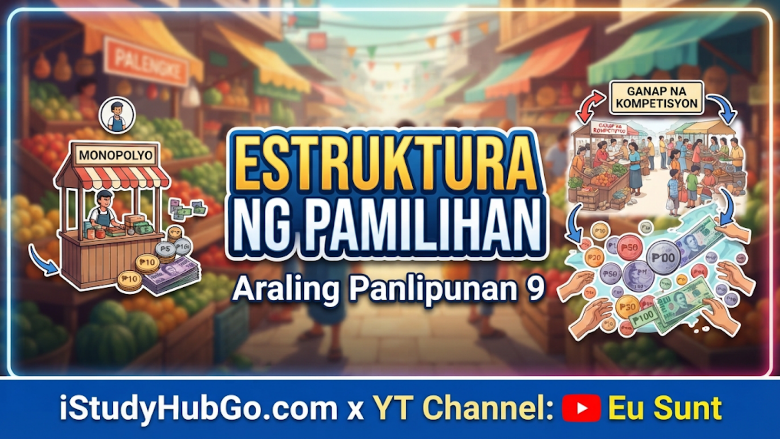 AP 9 Term 2 Week 2 | Estruktura ng Pamilihan: Ganap at Di-Ganap na Kompetisyon | Ekonomiks