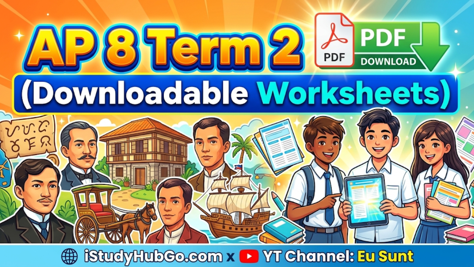 AP 8 Term 2 Downloadable Worksheets | Araling Panlipunan 8
