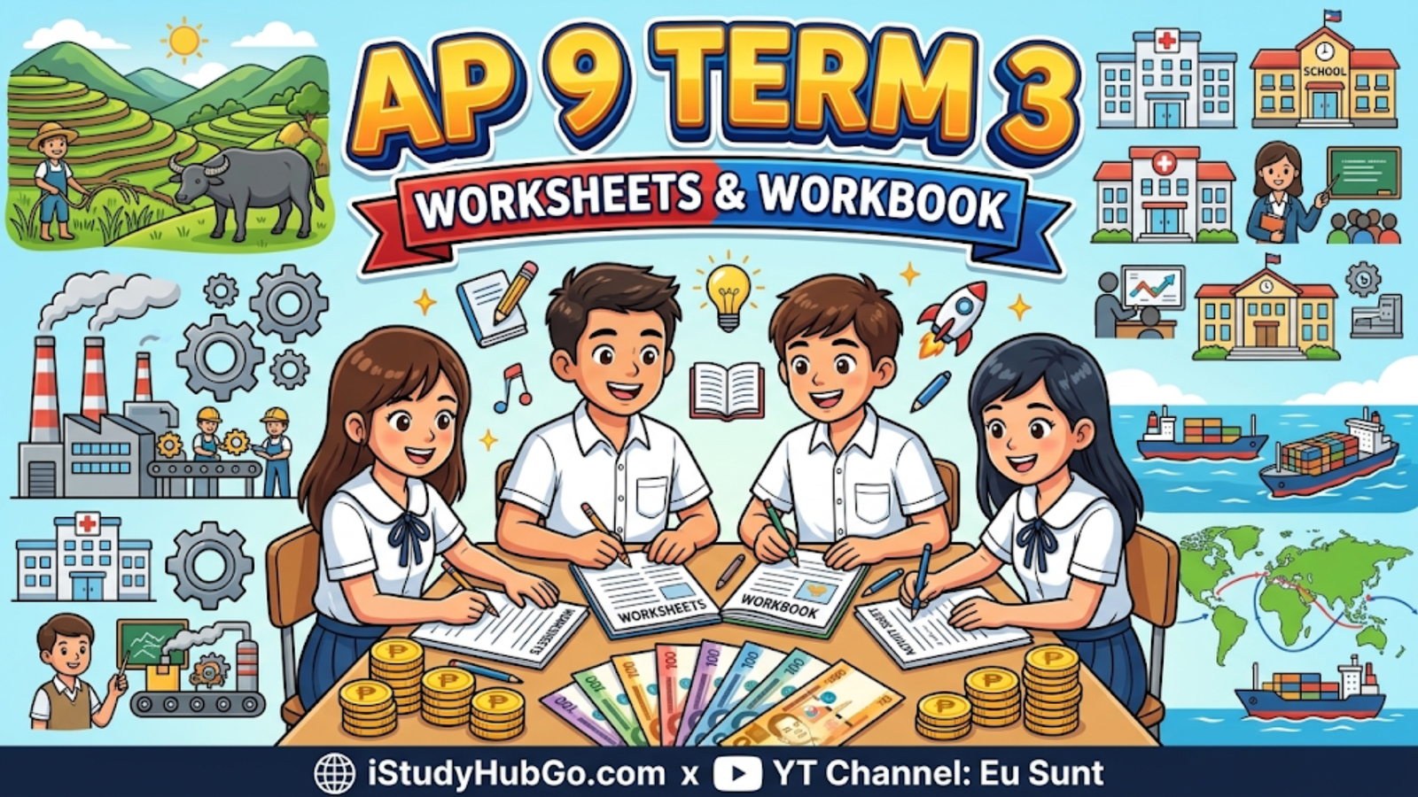 AP 9 Term 3 (Downloadable Worksheets and Workbook with Answer Key)
