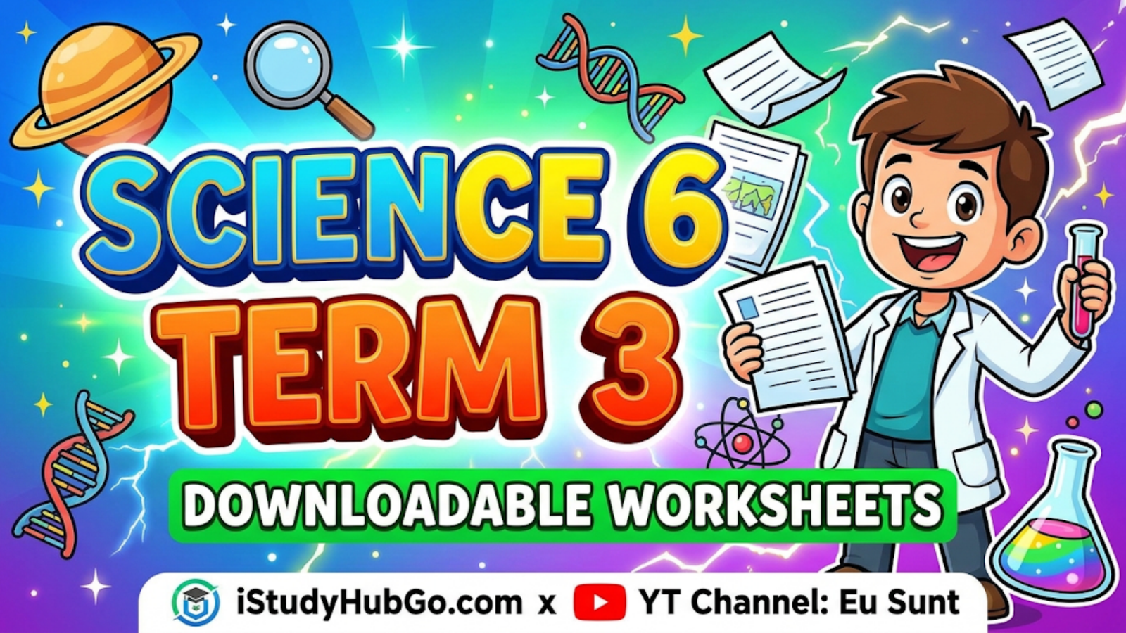 Science 6 Term 3 Worksheets with Answer Key