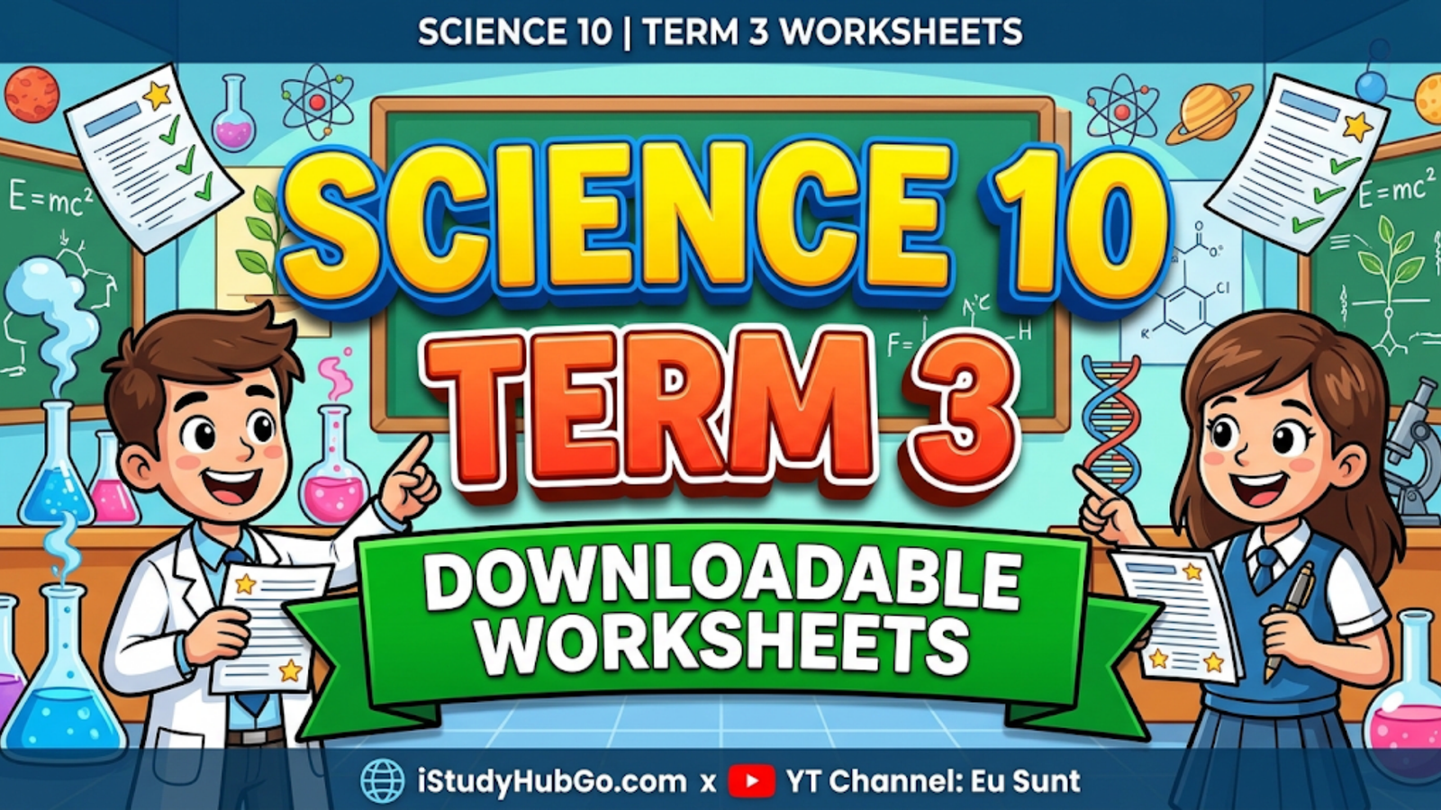 Science 10 Term 3 Worksheets with Answer Key