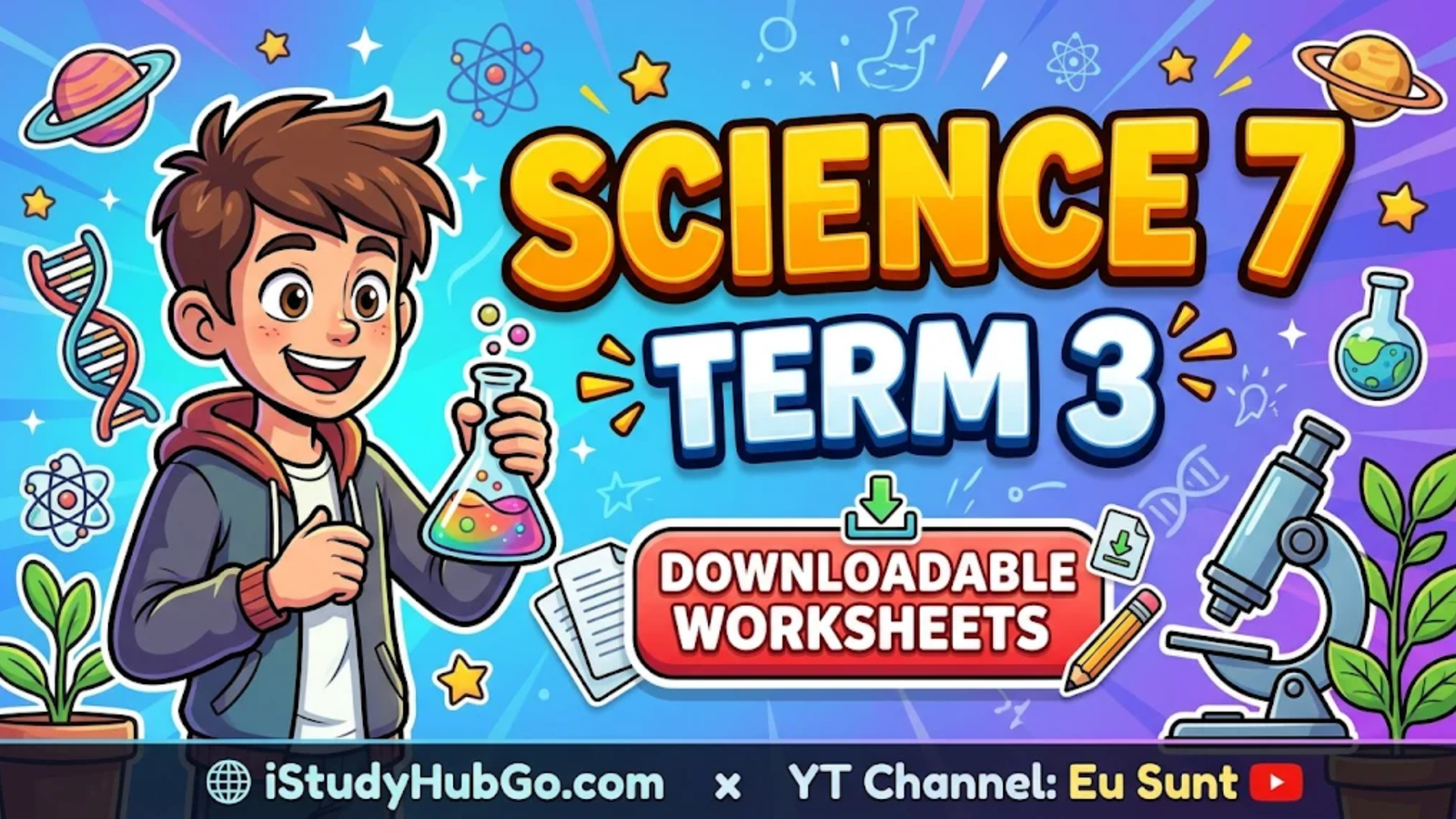 Science 7 Term 3 Worksheets with Answer Key