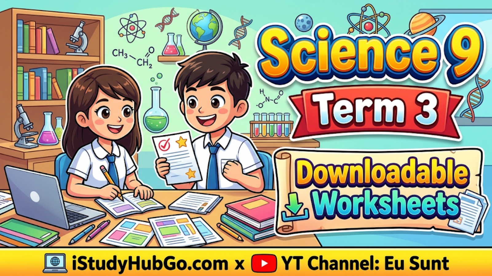 Science 9 Term 3 Worksheets with Answer Key