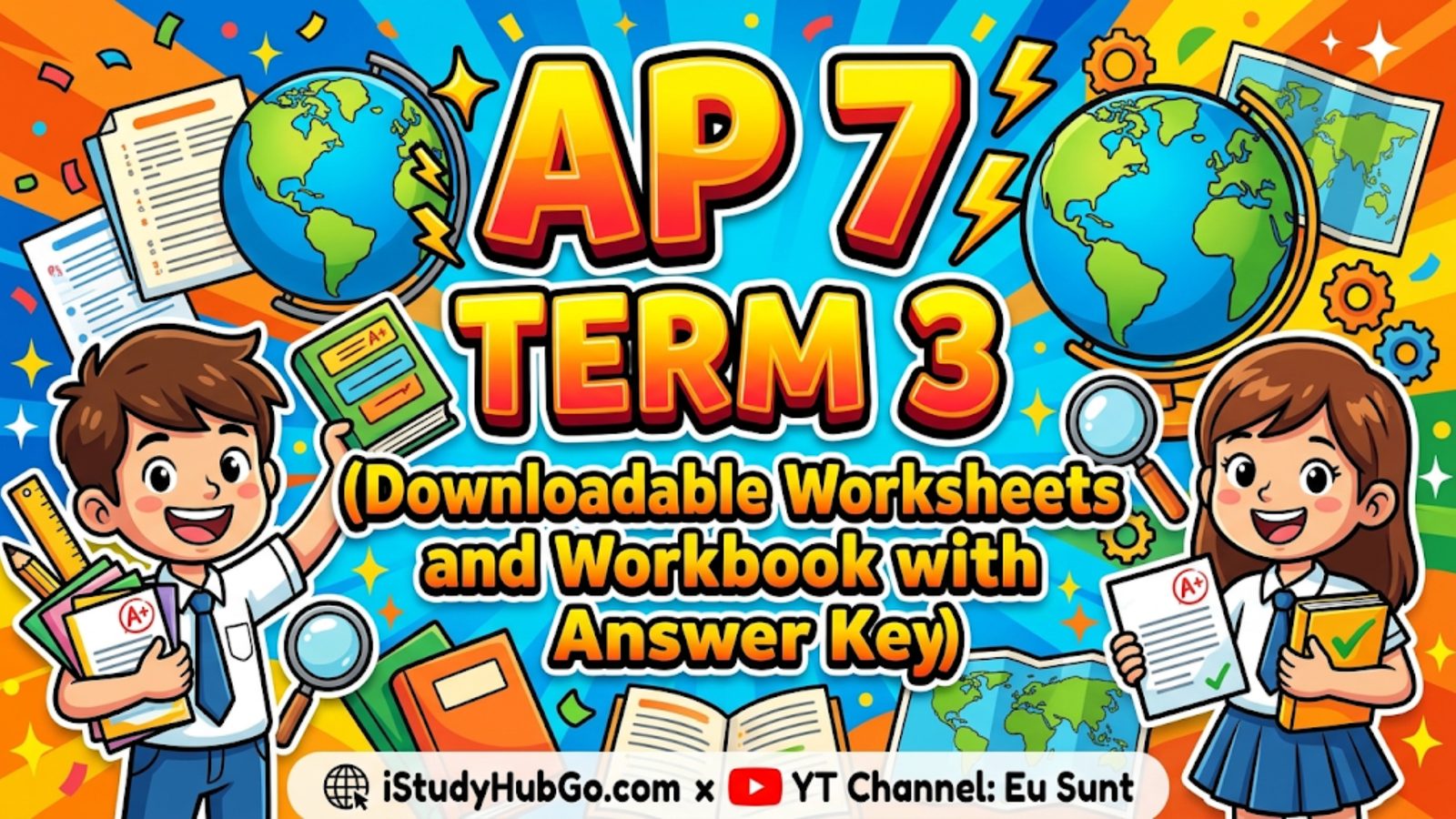 AP 7 Term 3 (Downloadable Worksheets and Workbook with Answer Key)